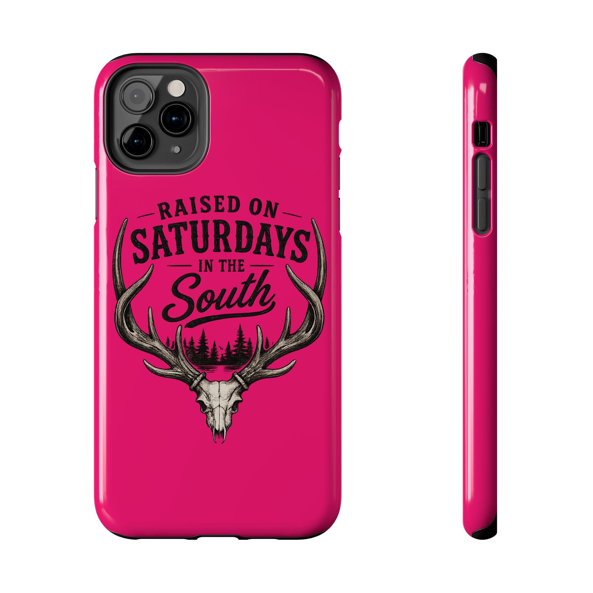 The Spreads Runs Deep In The Woods Phone Case-(pink)