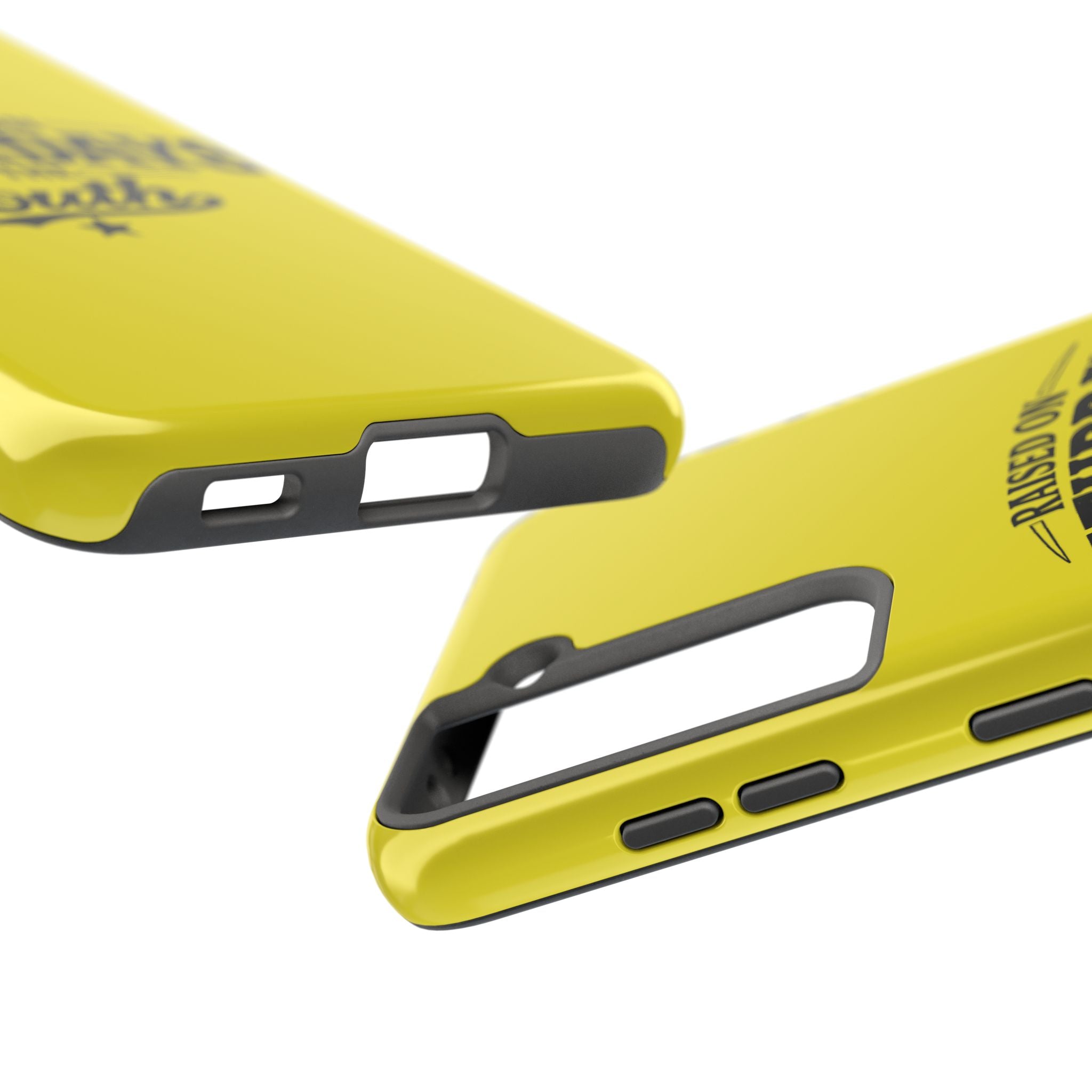 Raised On Saturdays In The South Phone Case-(yellow)
