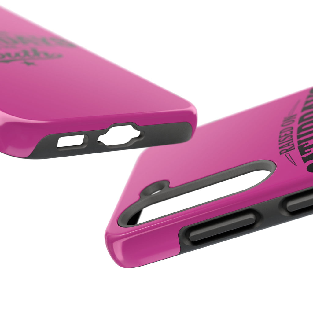 Raised On Saturdays In The South Phone Case-(pink)