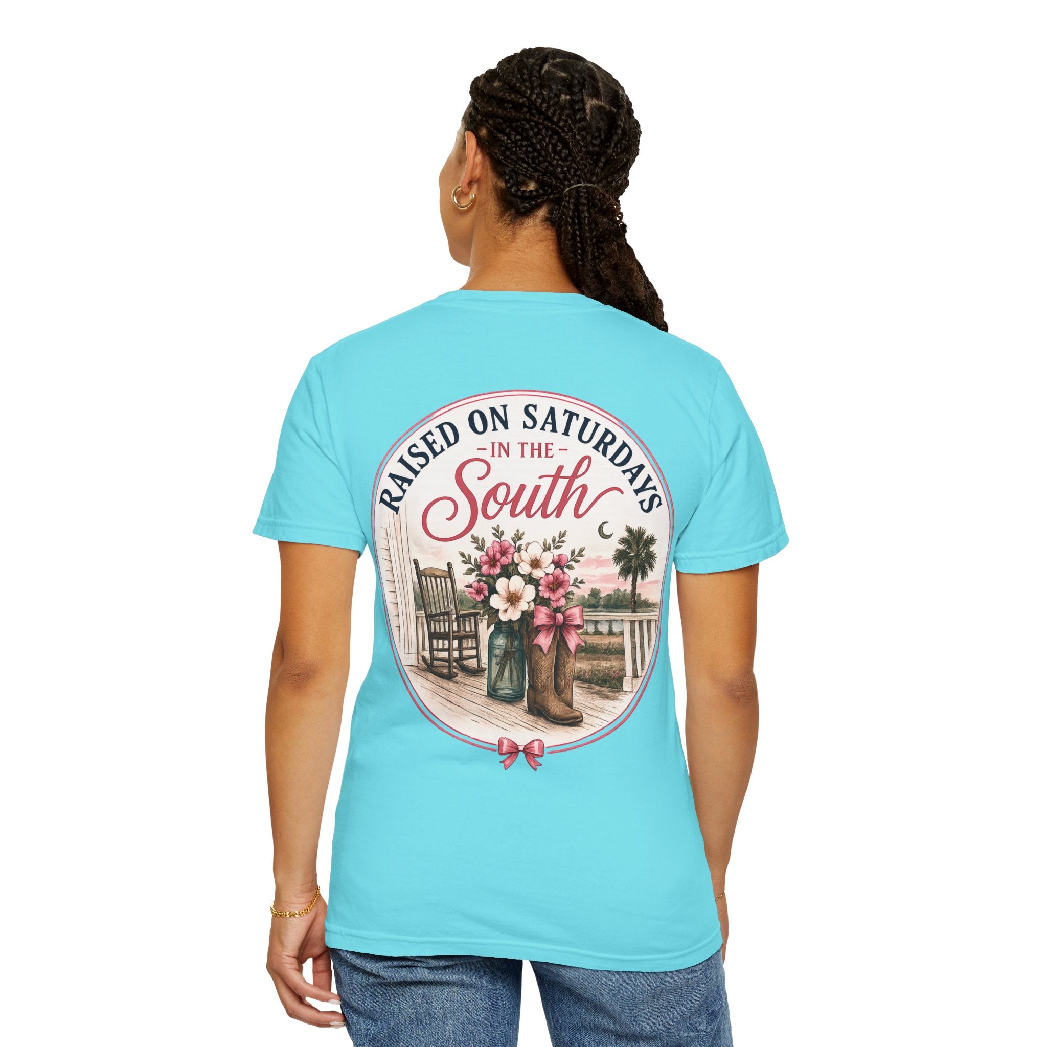 Raised On Saturdays In The South T-shirt
