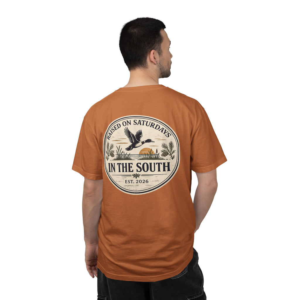 Raised On Saturdays In The South Classic T-Shirt - Duck Season