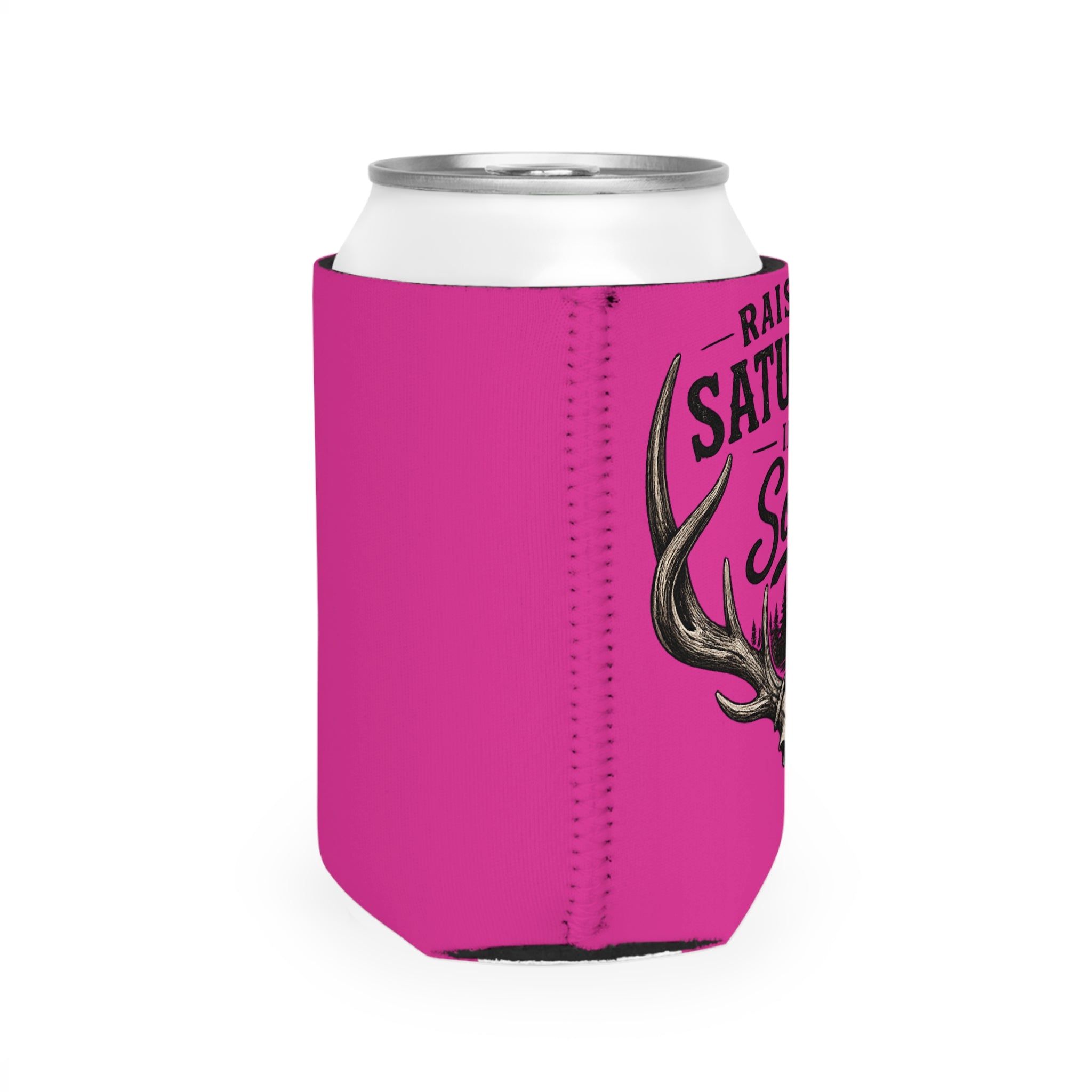 Raised On Saturdays In The South Can Cooler-The Spread Runs Deep In The Woods-(pink)