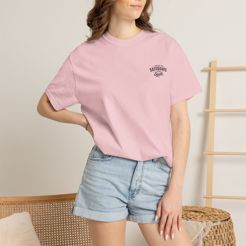 Raised On Saturdays In The South T-Shirt- 4th Of July lake Day