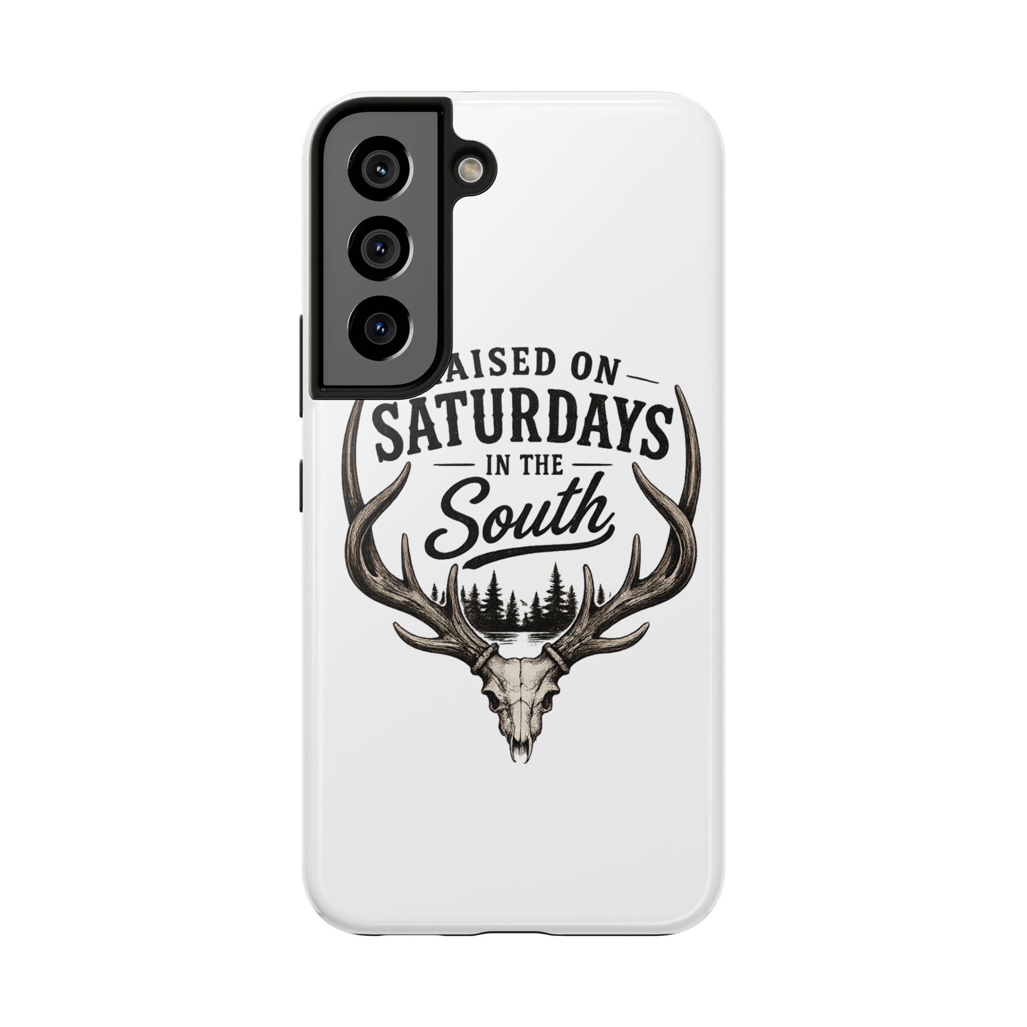 The Spreads Runs Deep In The Woods Phone Case-(white)