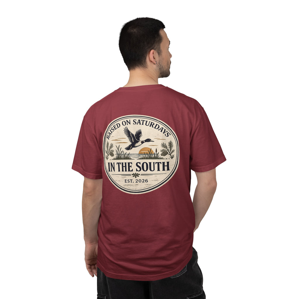 Raised On Saturdays In The South Classic T-Shirt - Duck Season