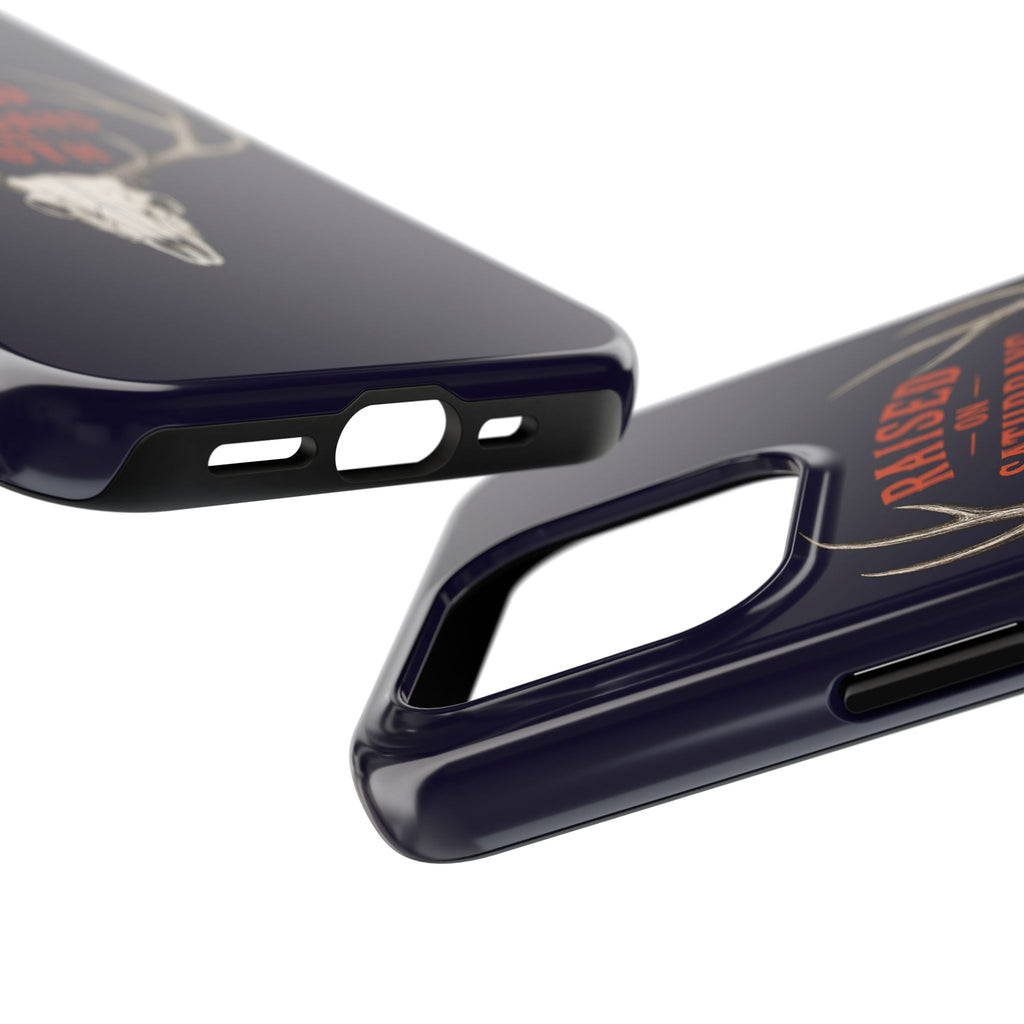 The Spreads Runs Deep In The Woods Phone Case-(blue)