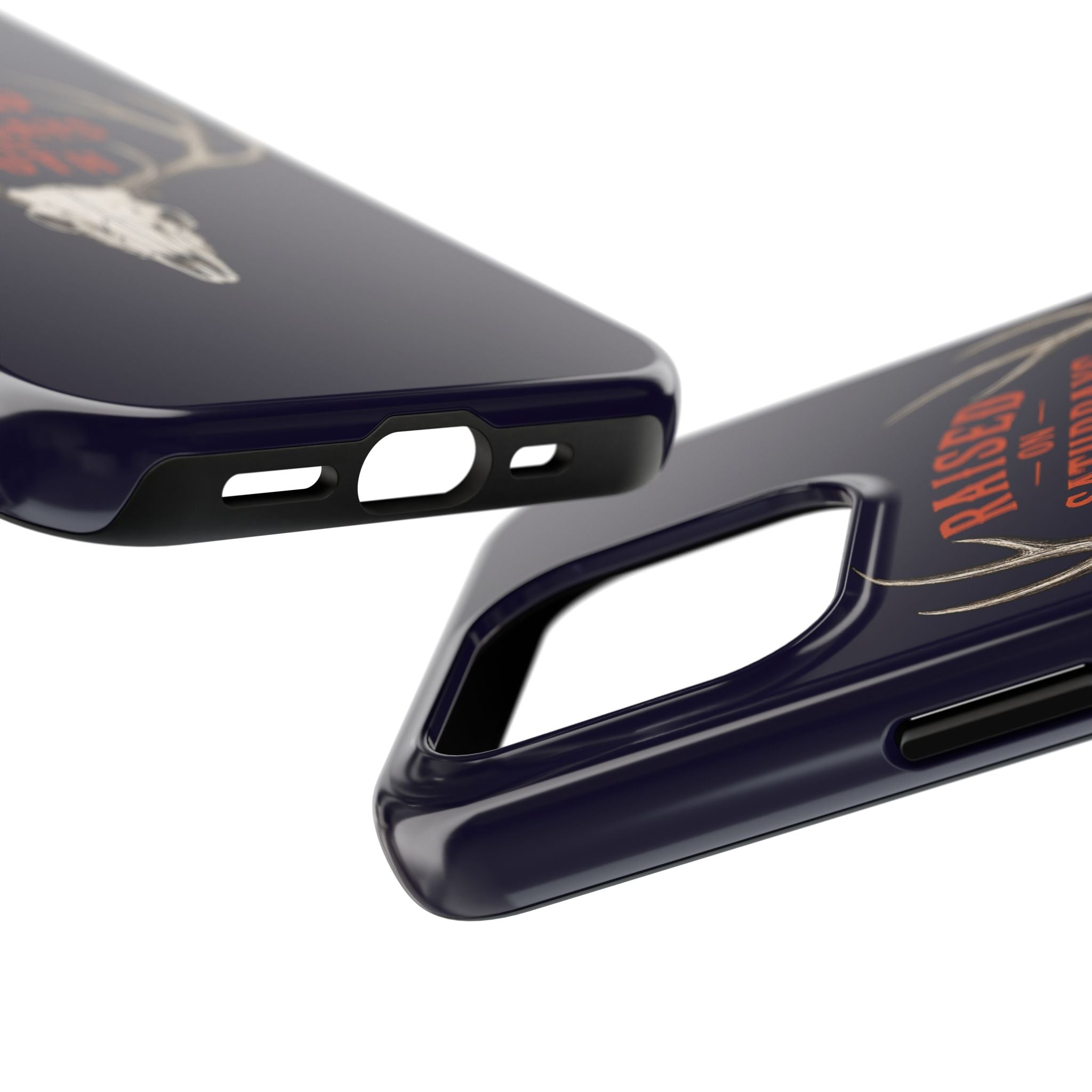 The Spreads Runs Deep In The Woods Phone Case-(blue)
