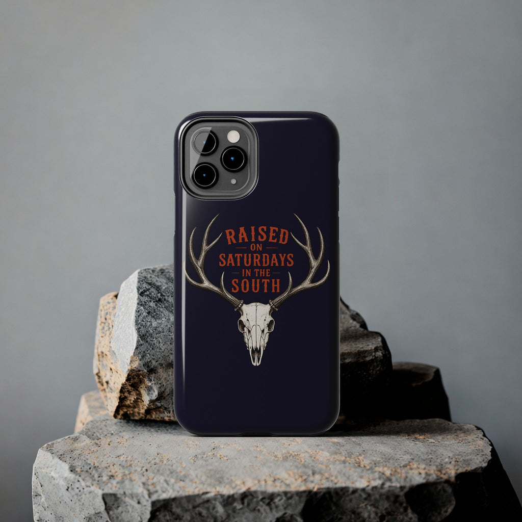 The Spreads Runs Deep In The Woods Phone Case-(blue)