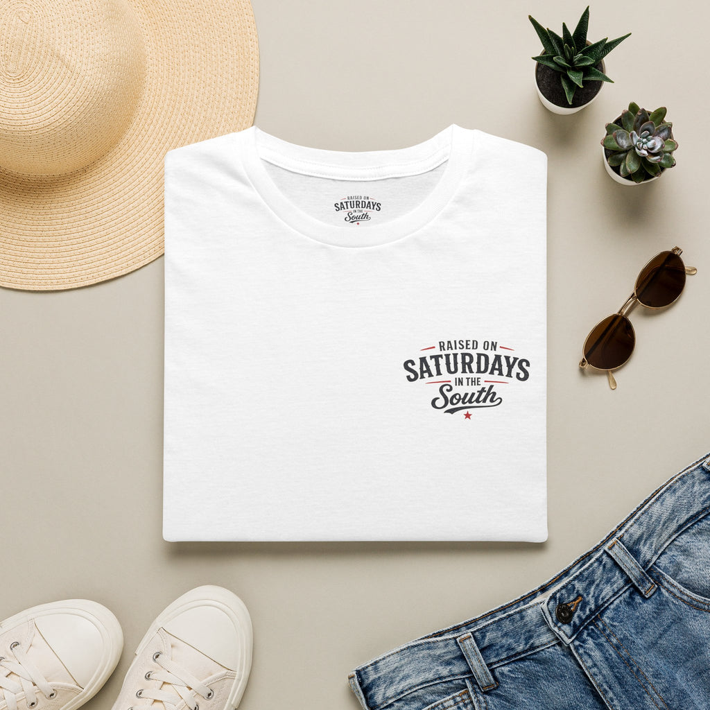 Raised On Saturdays In The South Vintage T-Shirt- Mud Park Saturdays