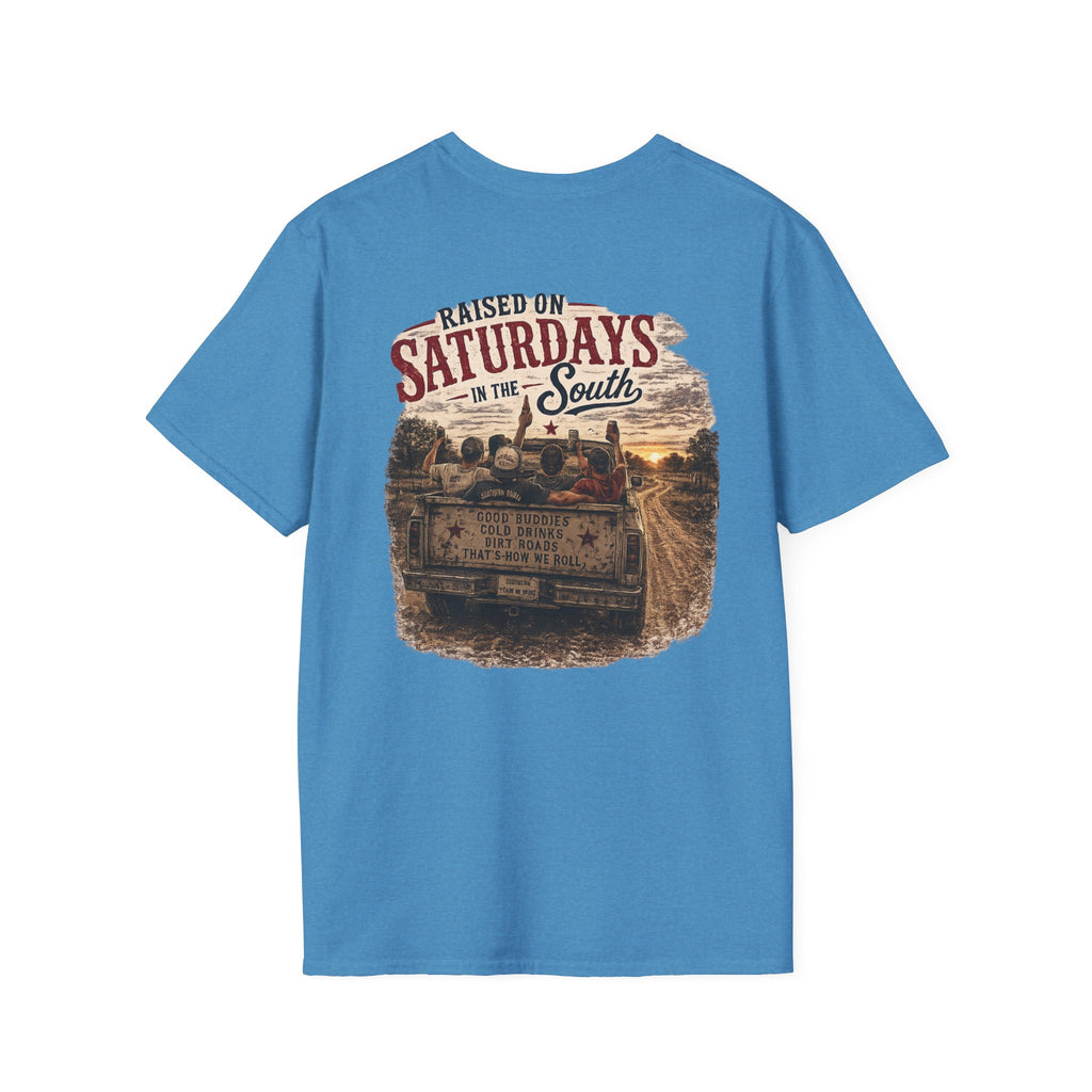 Raised On Saturdays In The South Vintage T-Shirt - Good Riding Buddies