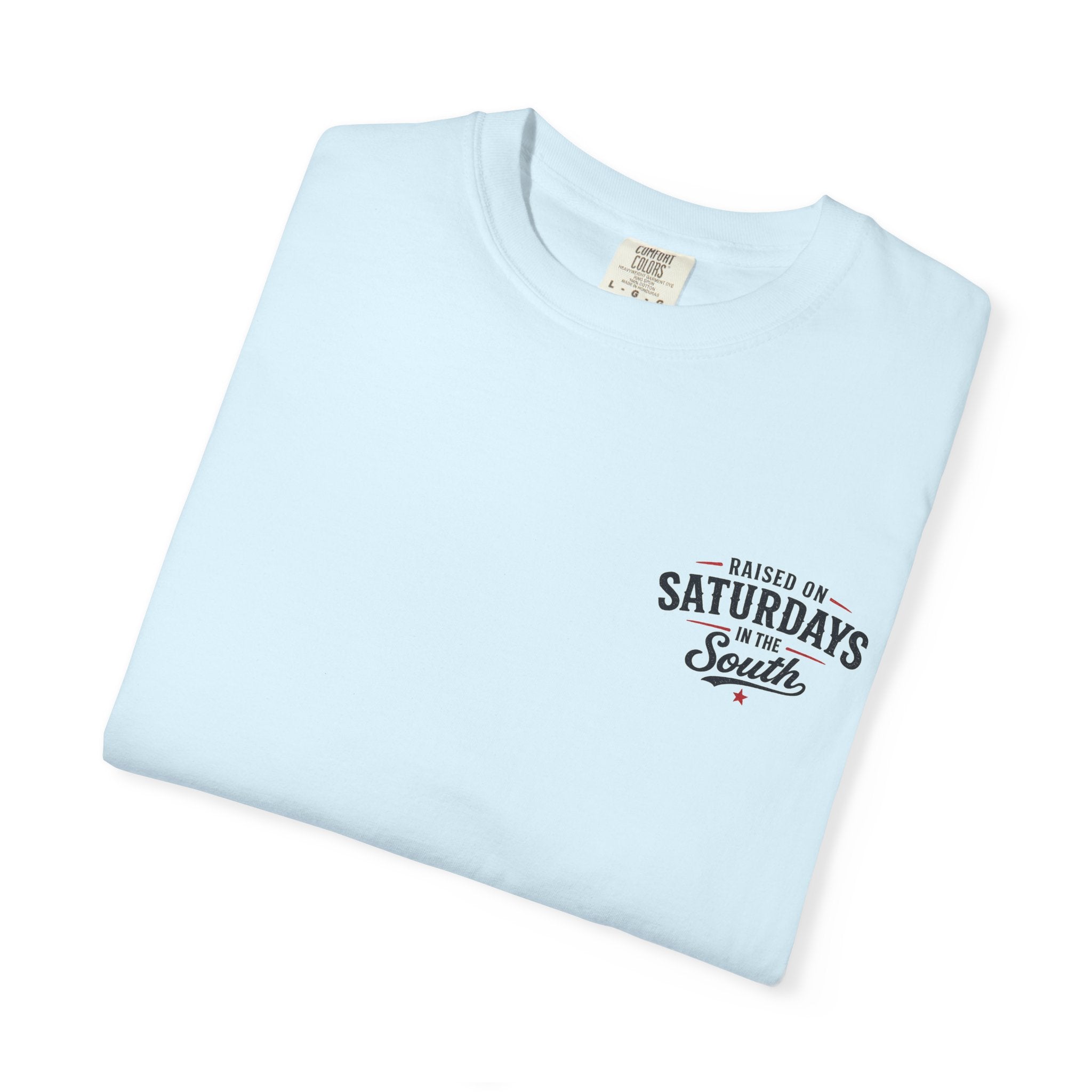 Raised On Saturdays In The South T-Shirt-Deep Sea Saturdays