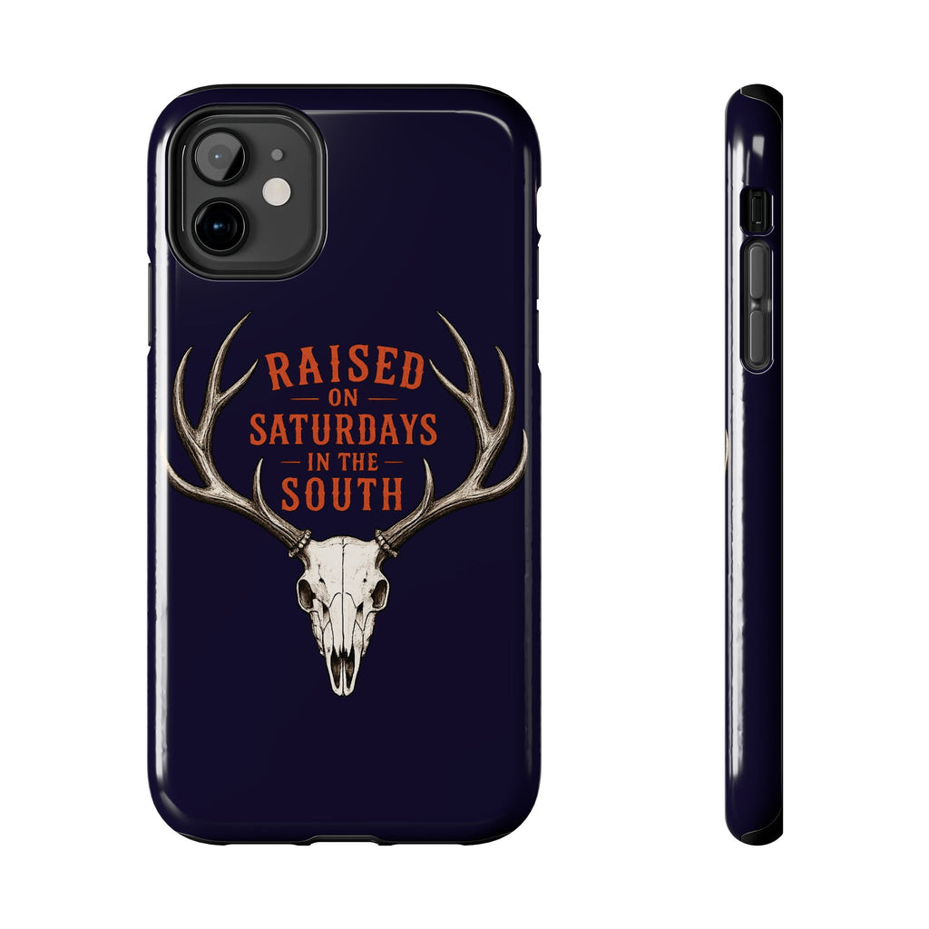The Spreads Runs Deep In The Woods Phone Case-(blue)