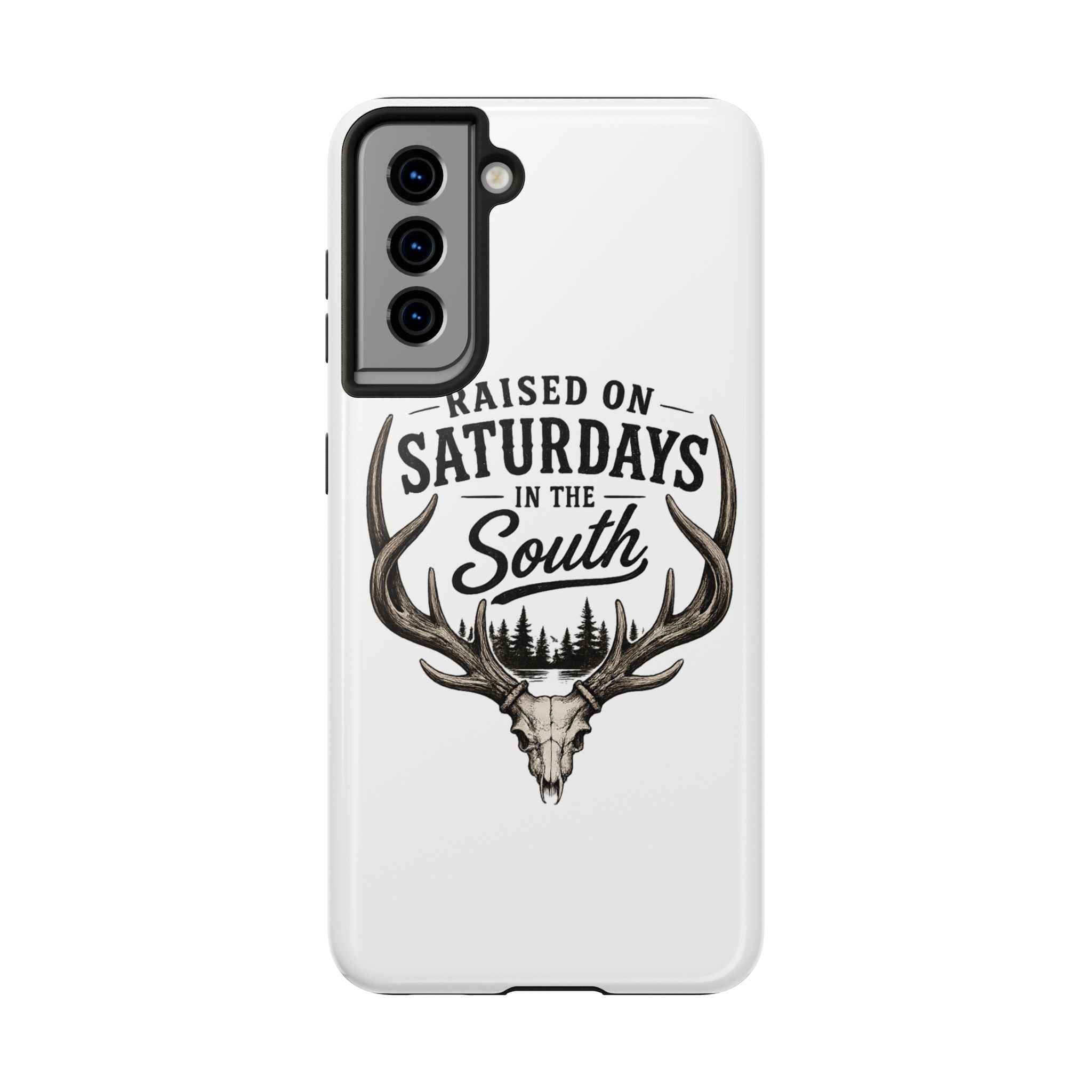 The Spreads Runs Deep In The Woods Phone Case-(white)