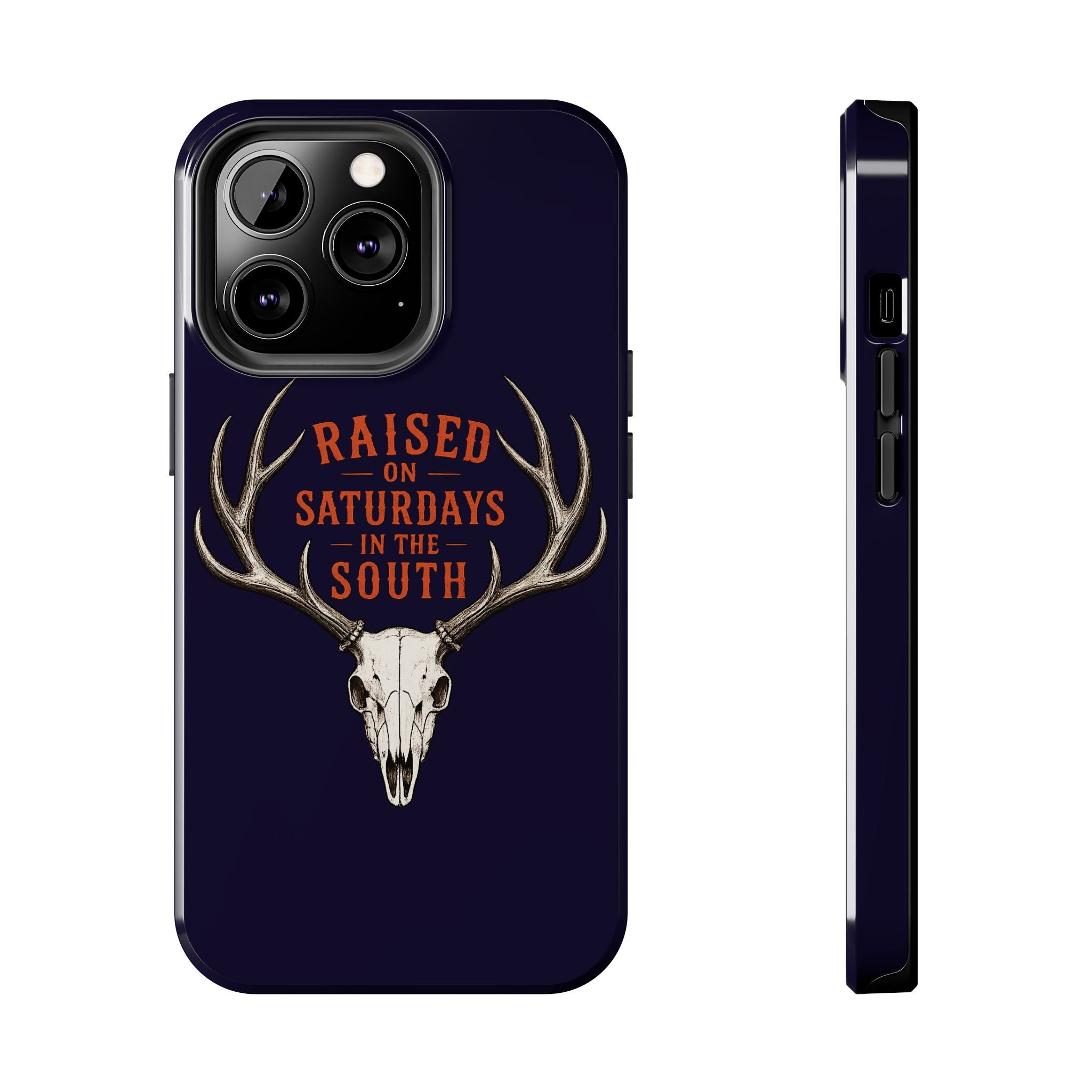 The Spreads Runs Deep In The Woods Phone Case-(blue)