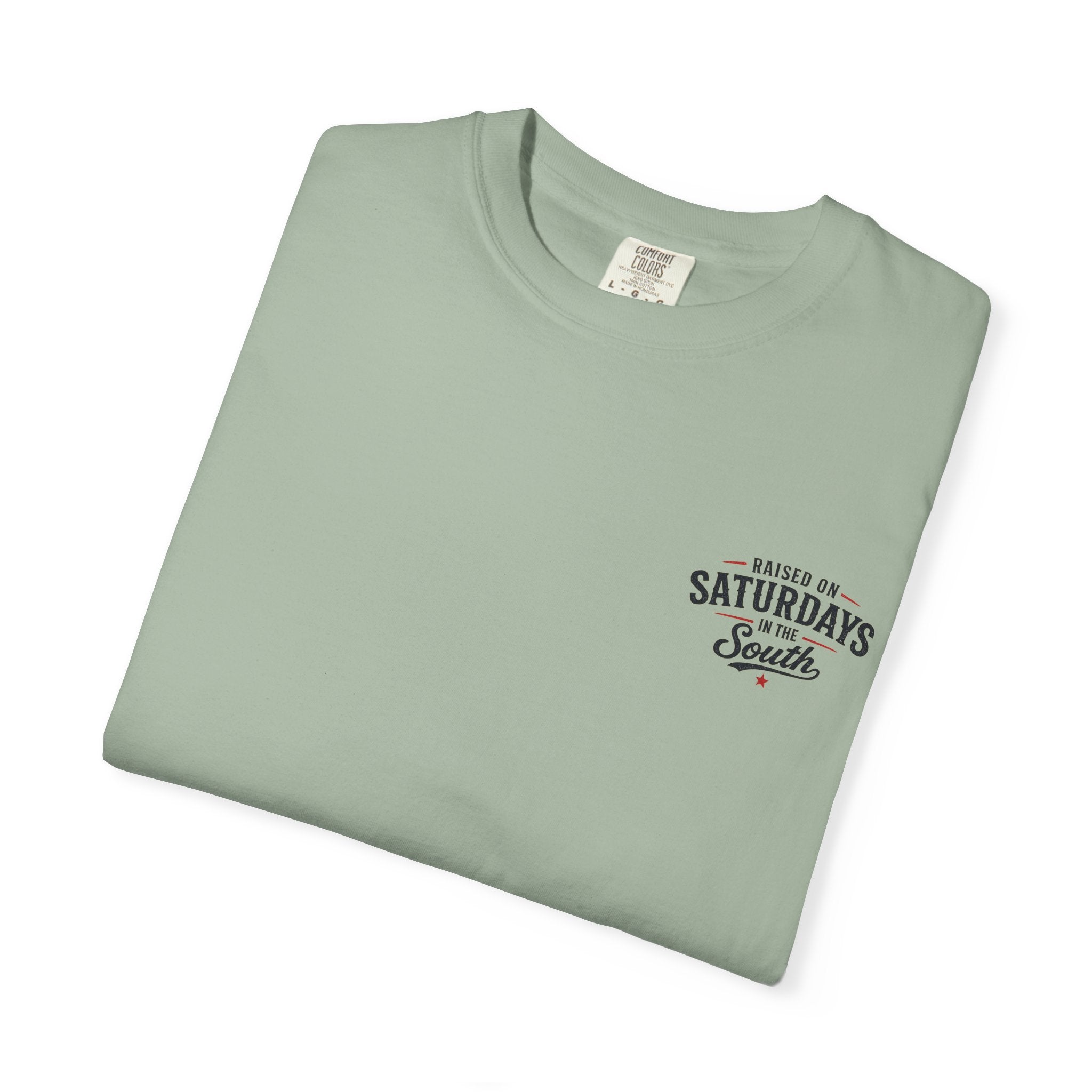 Raised On Saturdays In The South T-Shirt — Saturdays Are Made For Fishin