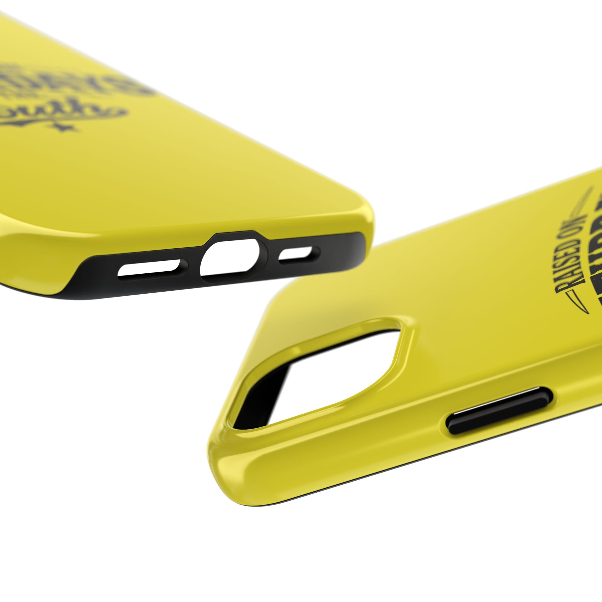 Raised On Saturdays In The South Phone Case-(yellow)