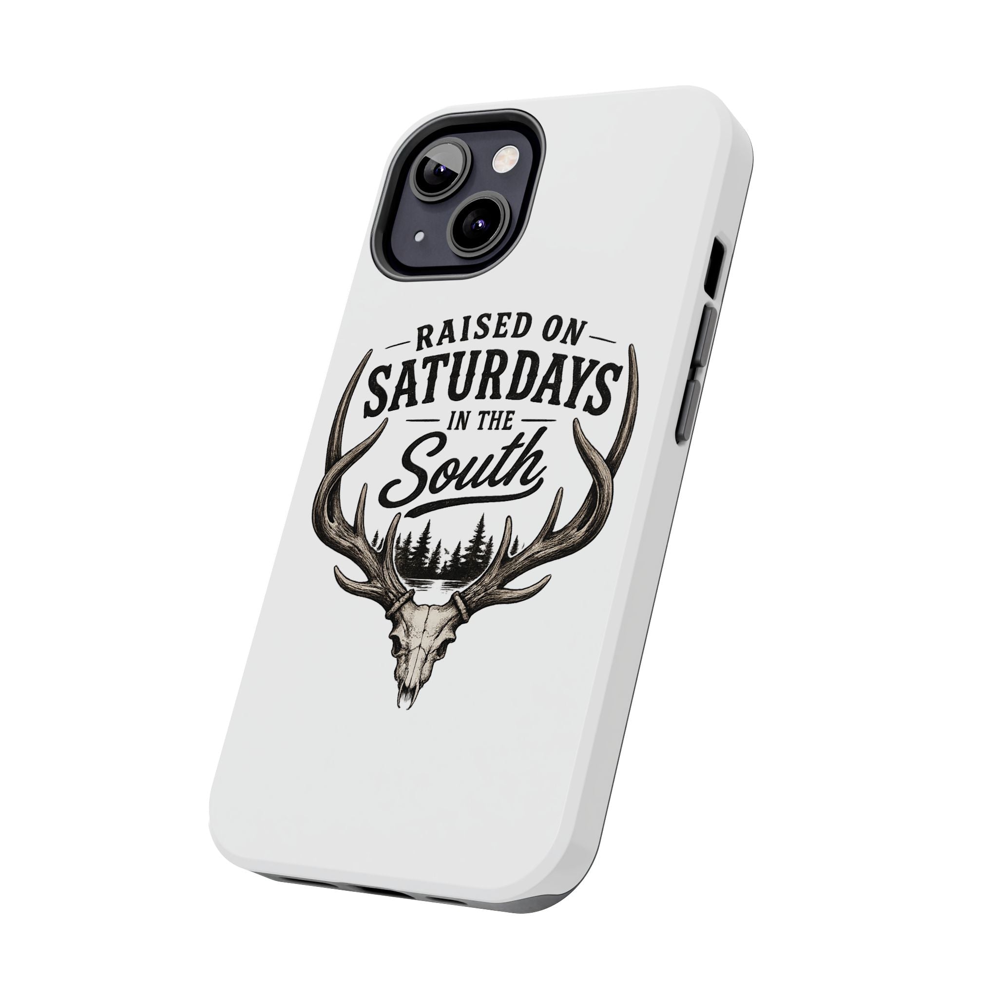 The Spreads Runs Deep In The Woods Phone Case-(white)