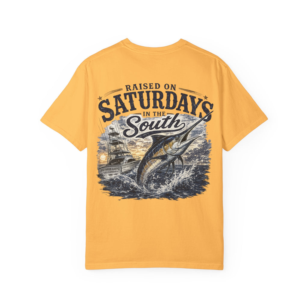 Raised On Saturdays In The South T-Shirt-Deep Sea Saturdays