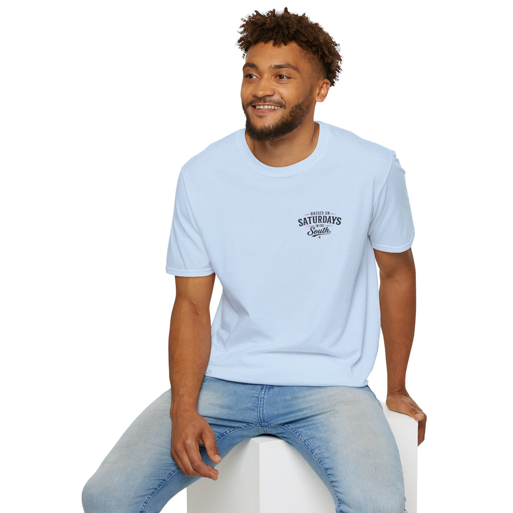 "Raised On Saturdays In The South" Vintage T-Shirt-Saturdays Are Made For Fishin