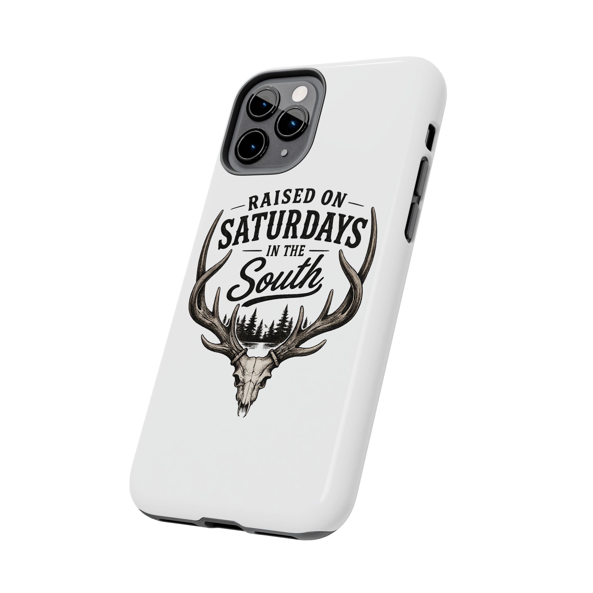 The Spreads Runs Deep In The Woods Phone Case-(white)