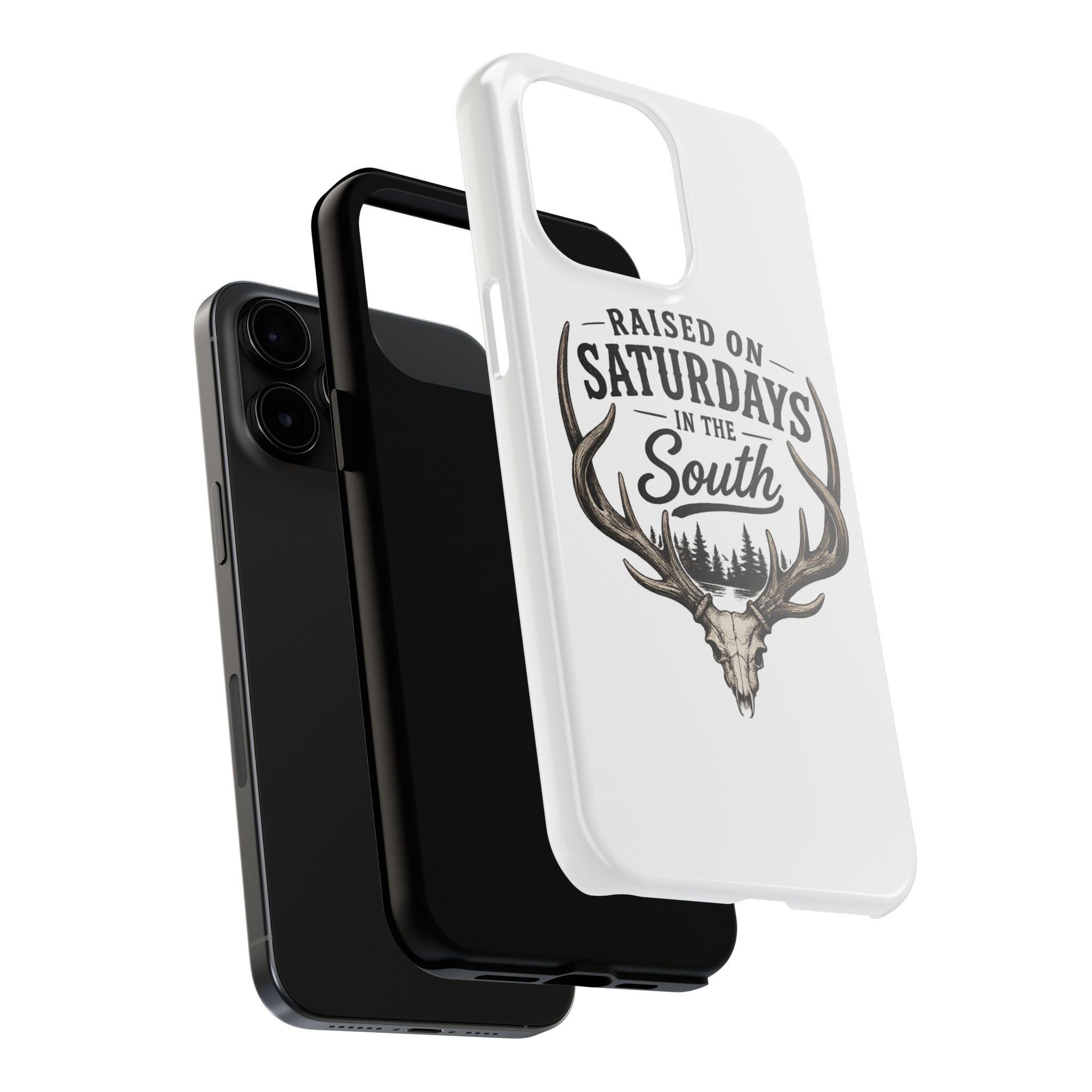 The Spreads Runs Deep In The Woods Phone Case-(white)
