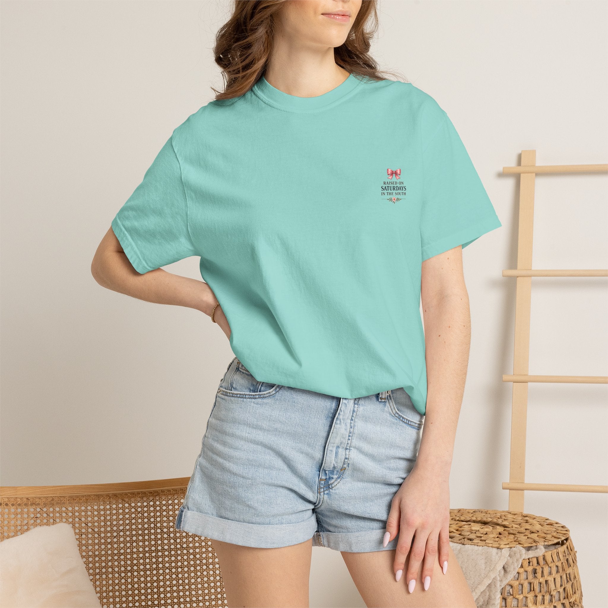Raised On Saturdays In The South T-shirt