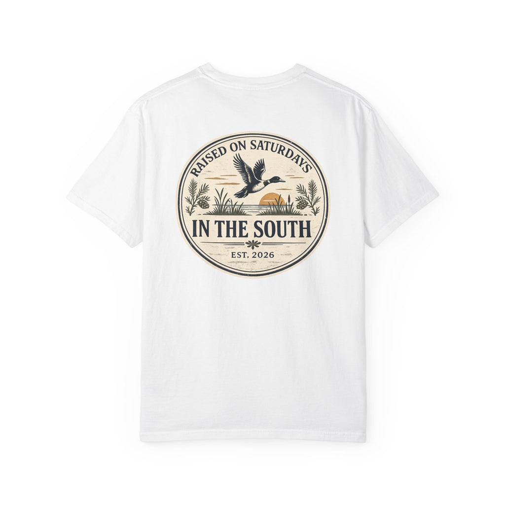 Raised On Saturdays In The South Classic T-Shirt - Duck Season