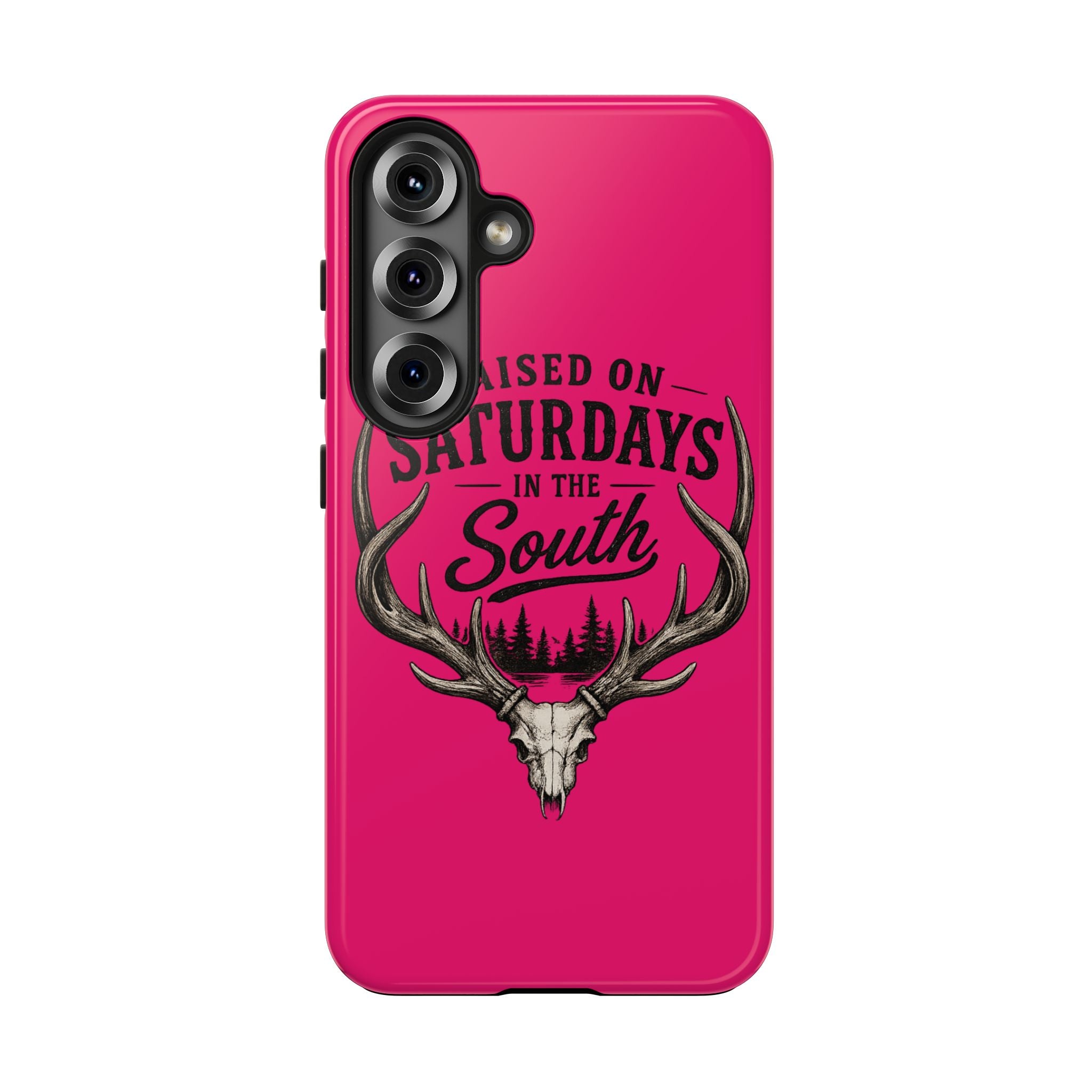 The Spreads Runs Deep In The Woods Phone Case-(pink)