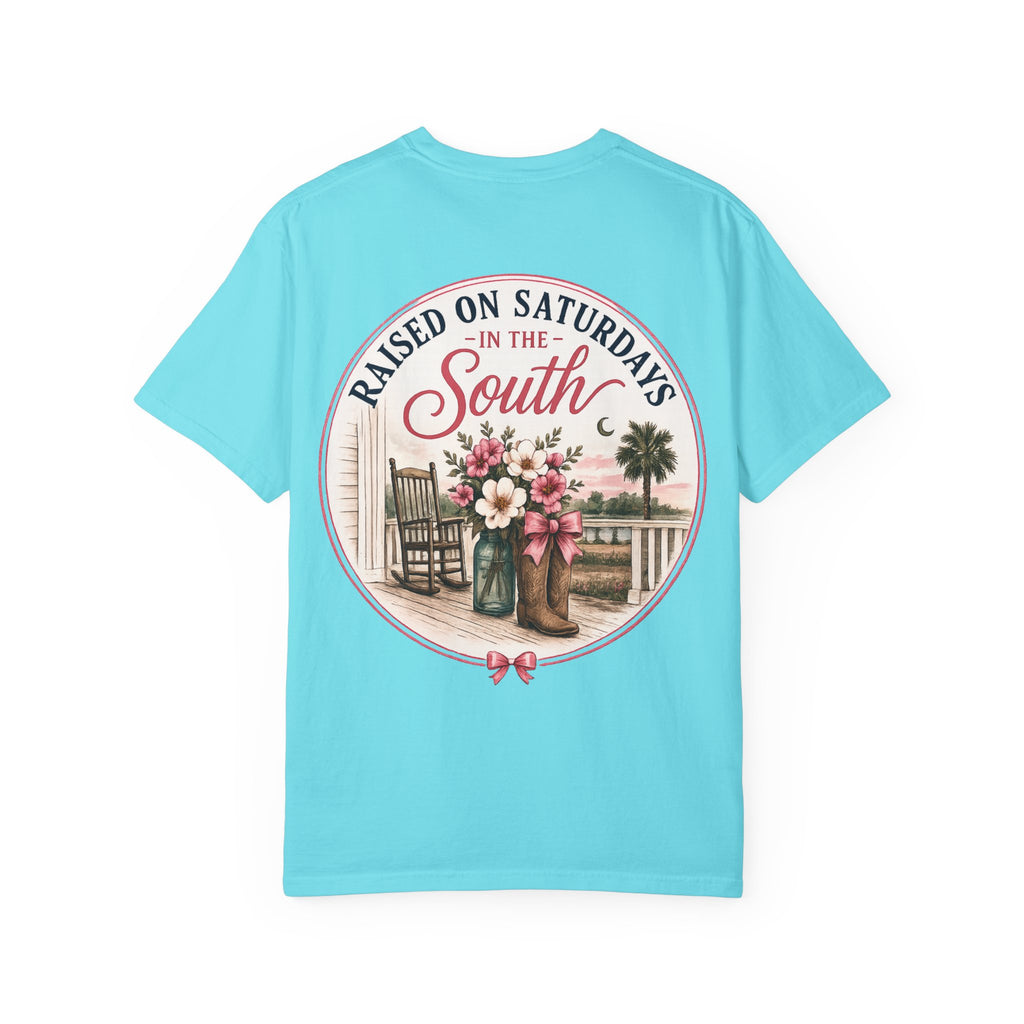 Raised On Saturdays In The South T-shirt