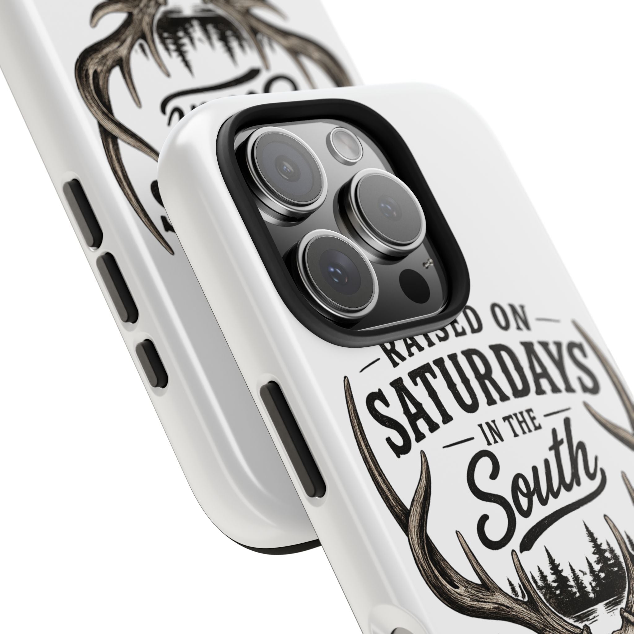 The Spreads Runs Deep In The Woods Phone Case-(white)