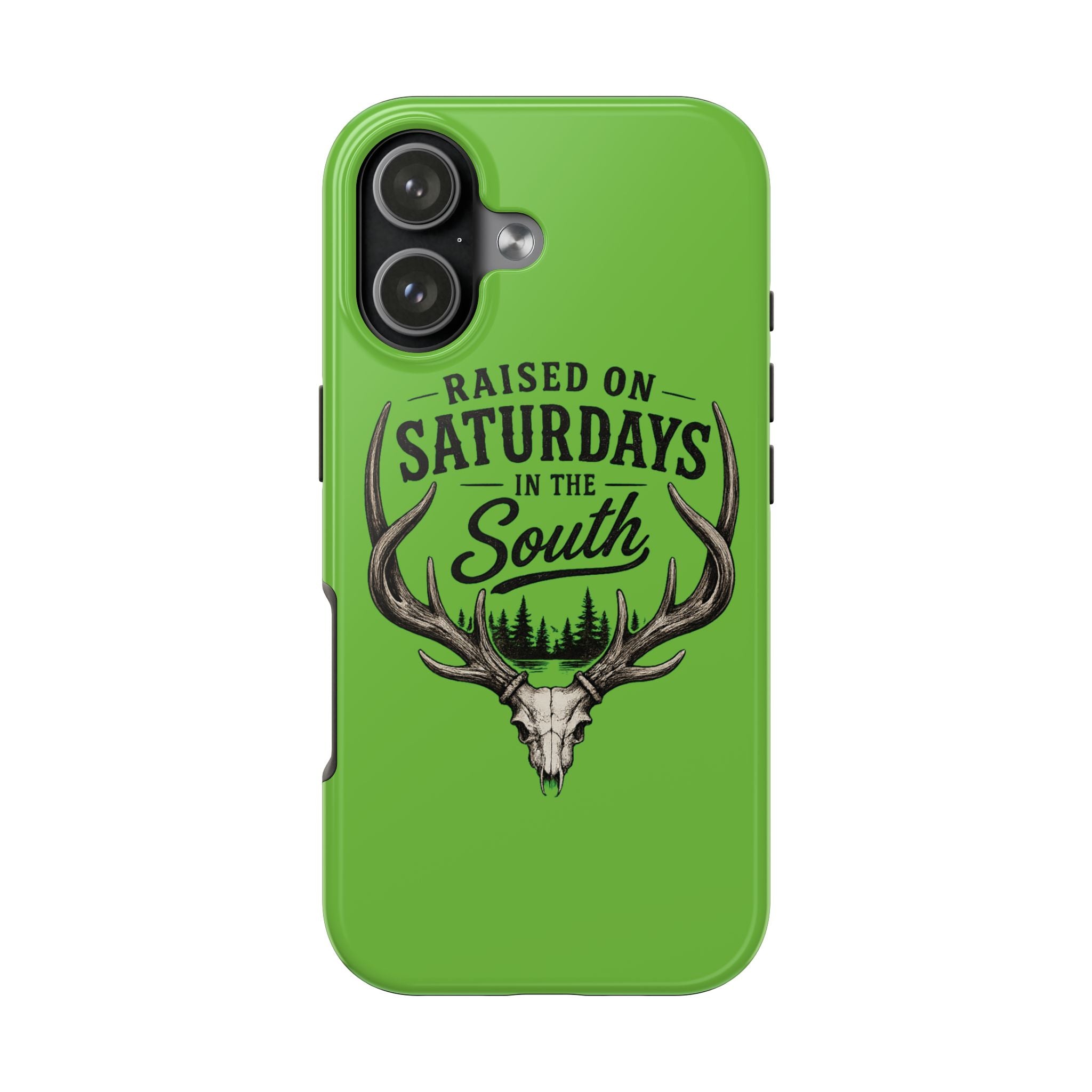 The Spread Runs Deep In The Woods phone case-(green)