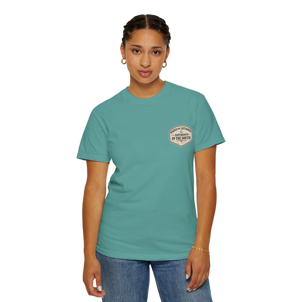 Raised On Saturdays In The South Classic T-Shirt- Fishin Season