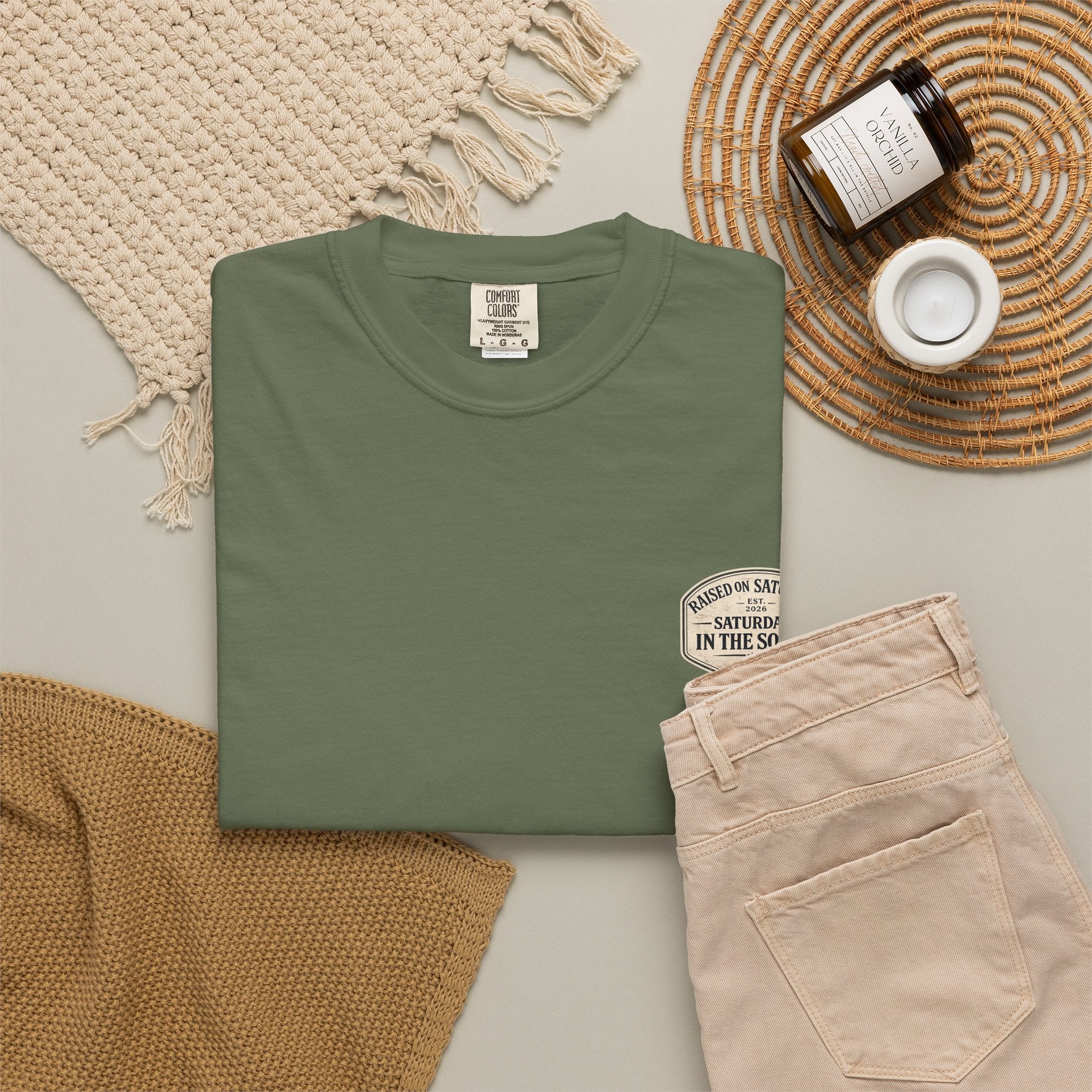 Raised On Saturdays In The South Classic T-Shirt — Deer Season