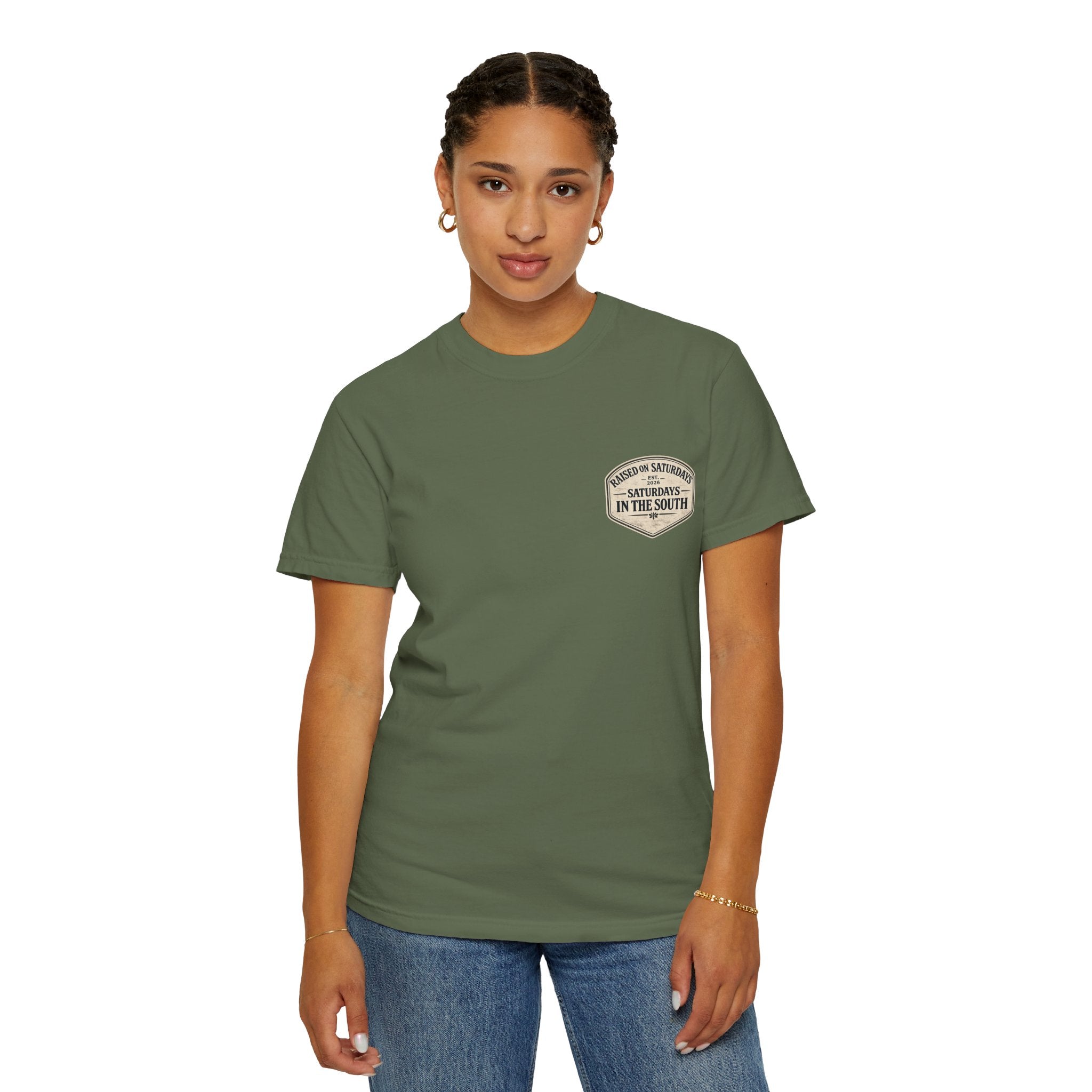 Raised On Saturdays In The South Southern Turkey Hunting T-Shirt