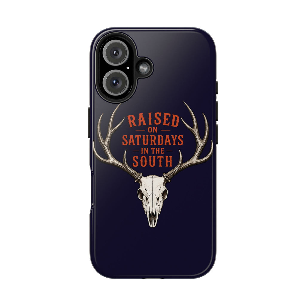 The Spreads Runs Deep In The Woods Phone Case-(blue)