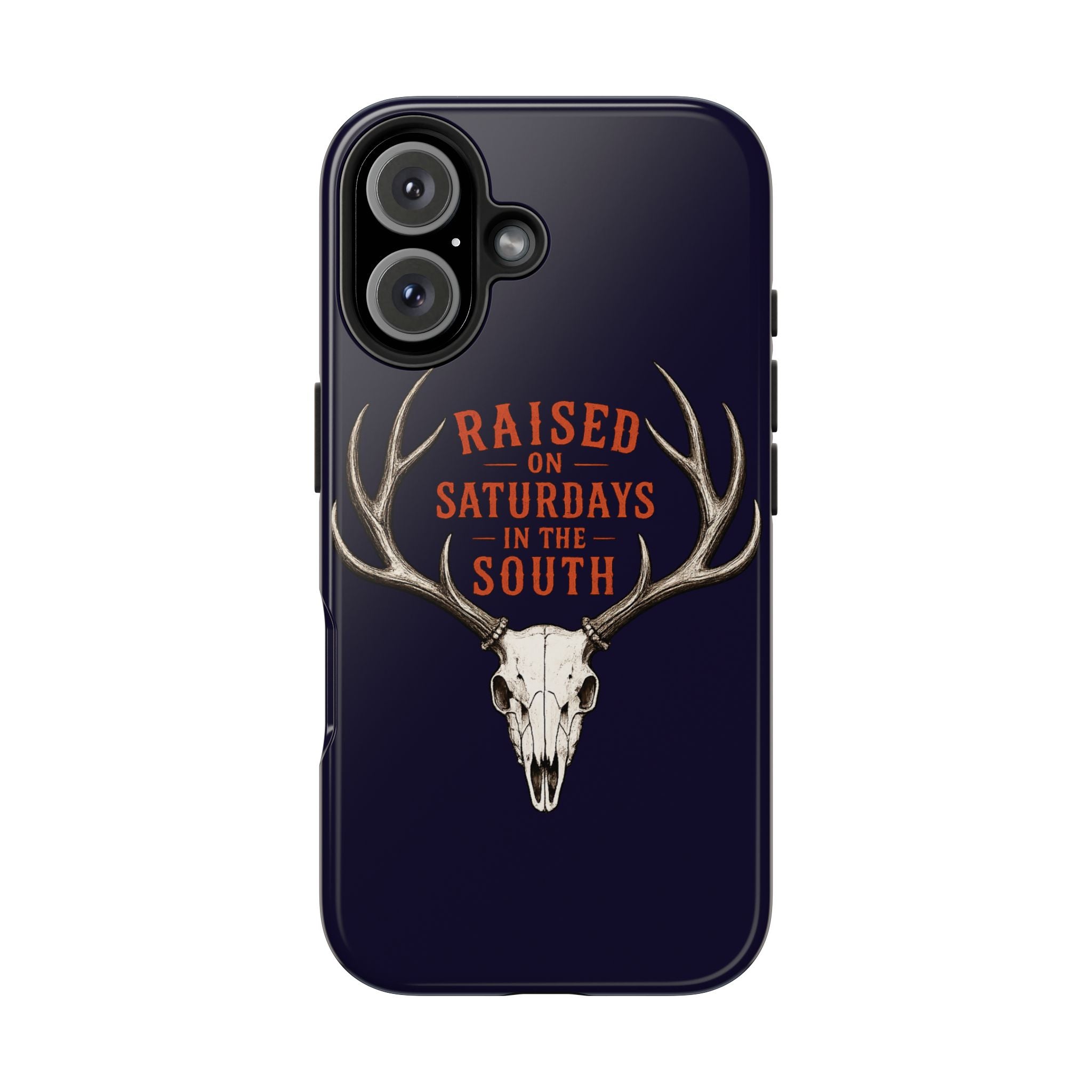 The Spreads Runs Deep In The Woods Phone Case-(blue)