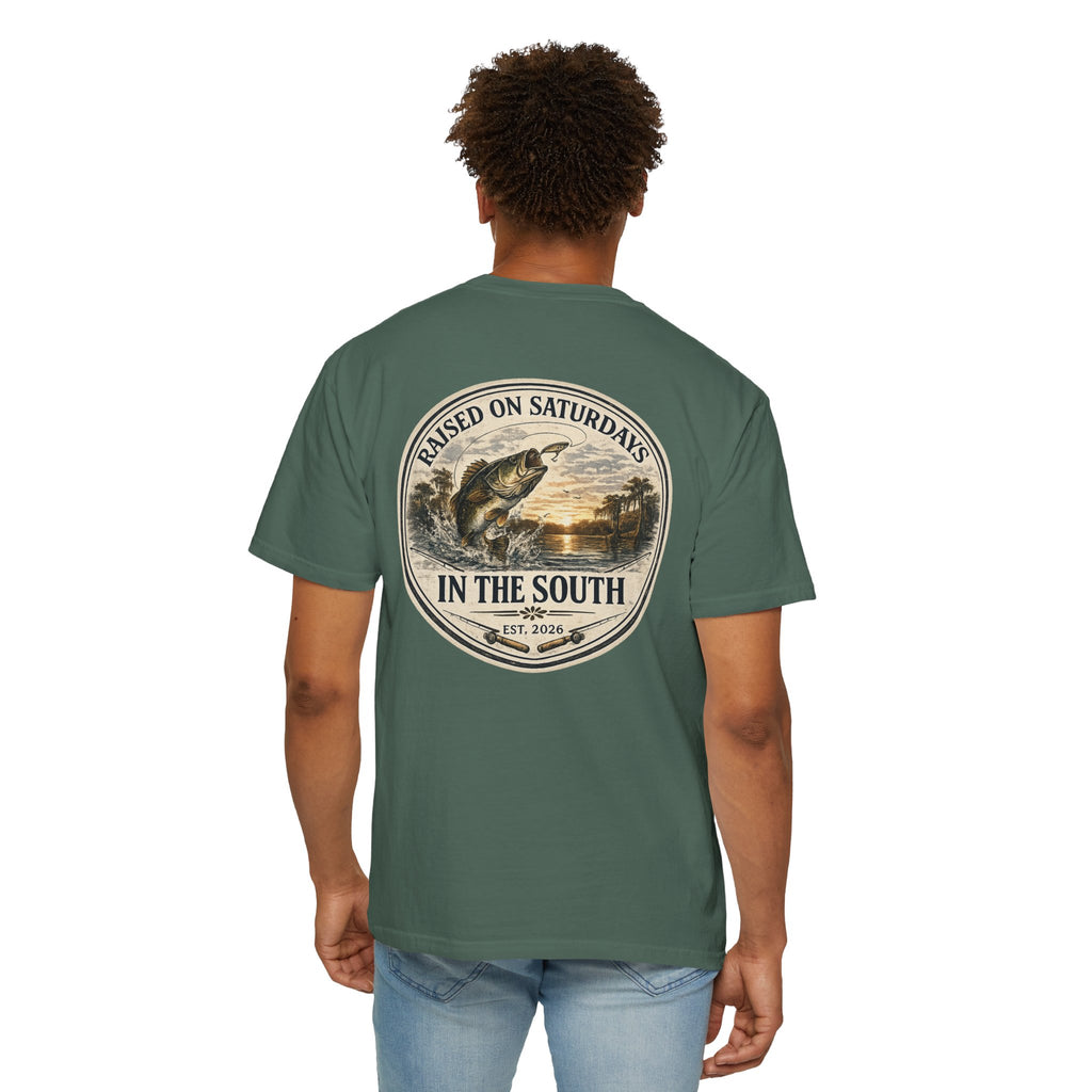 Raised On Saturdays In The South Classic T-Shirt- Fishin Season