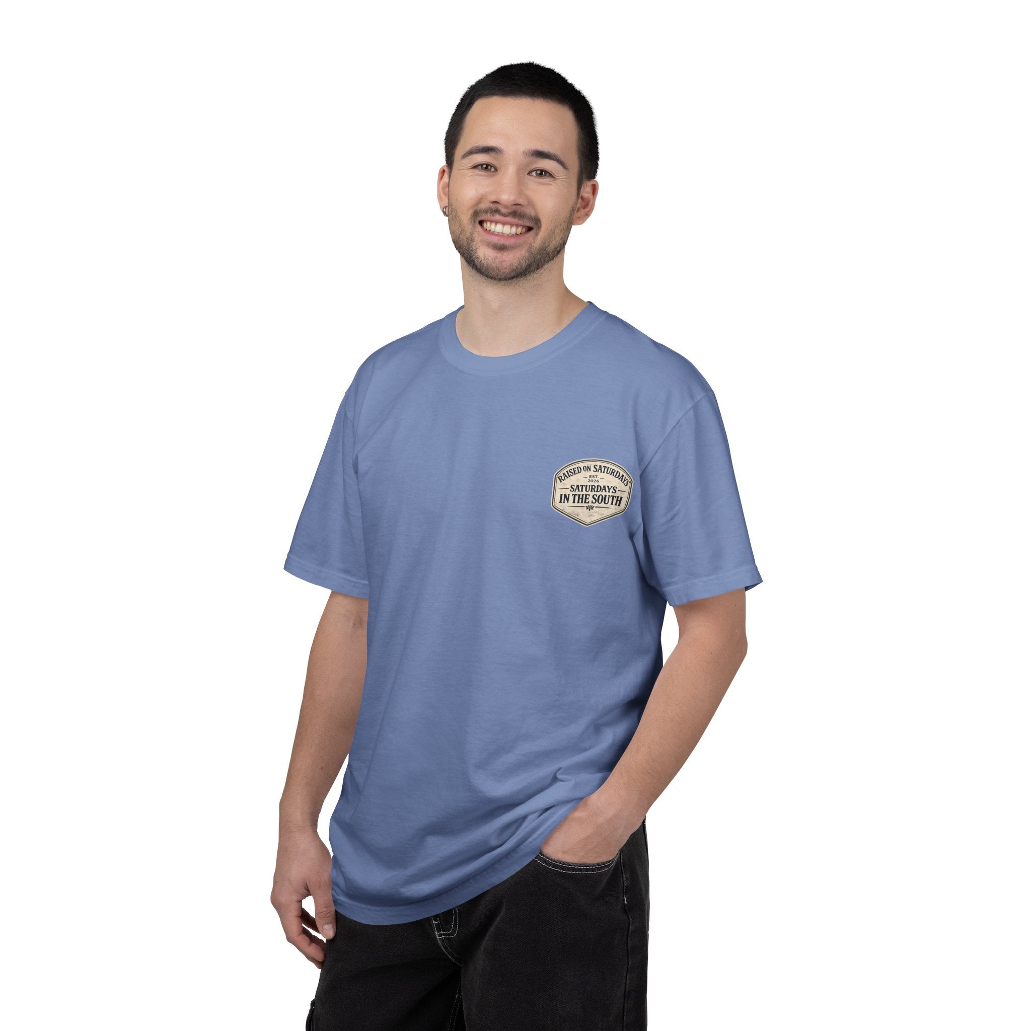 Raised On Saturdays In The South Classic T-Shirt- Fishin Season