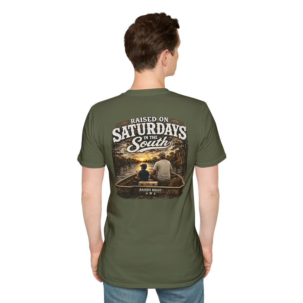 Raised On Saturdays In The South T-Shirt — Father's Day Collection