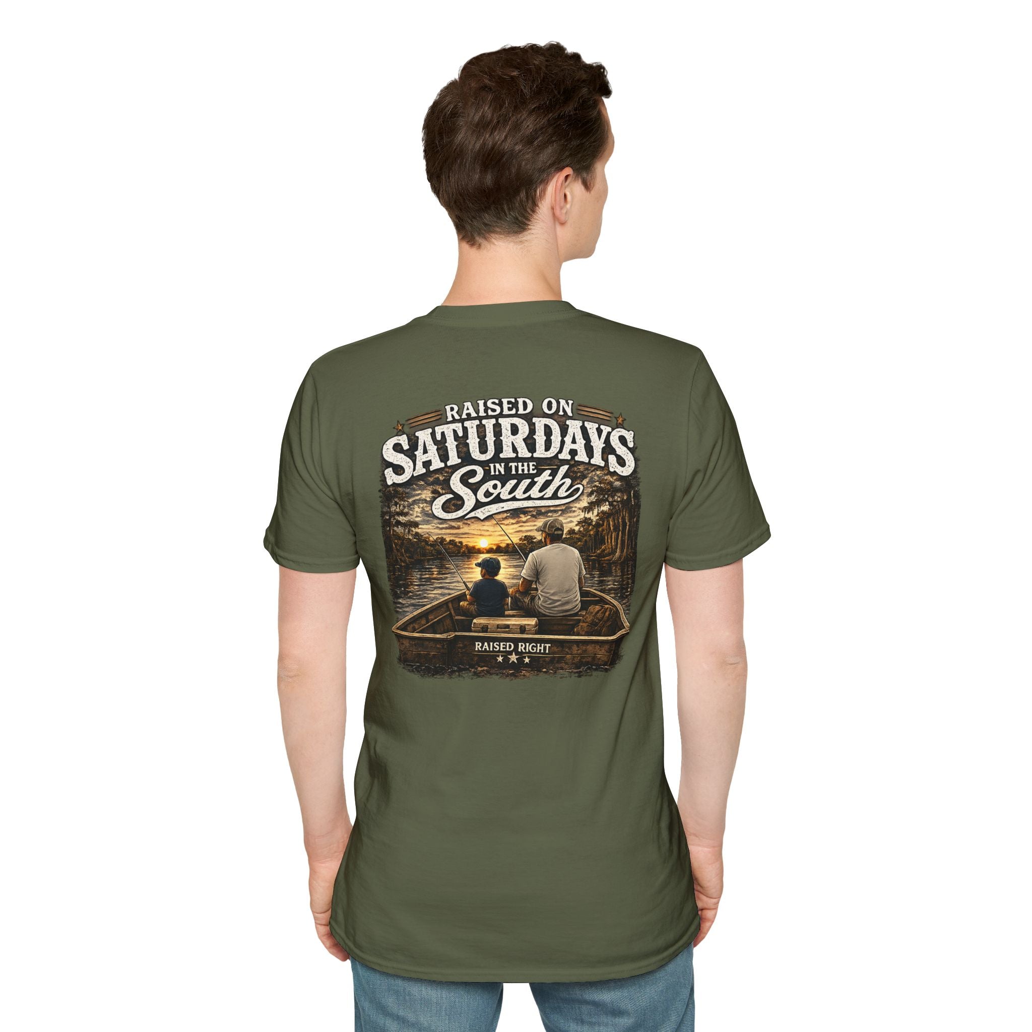 Raised On Saturdays In The South T-Shirt — Father's Day Collection