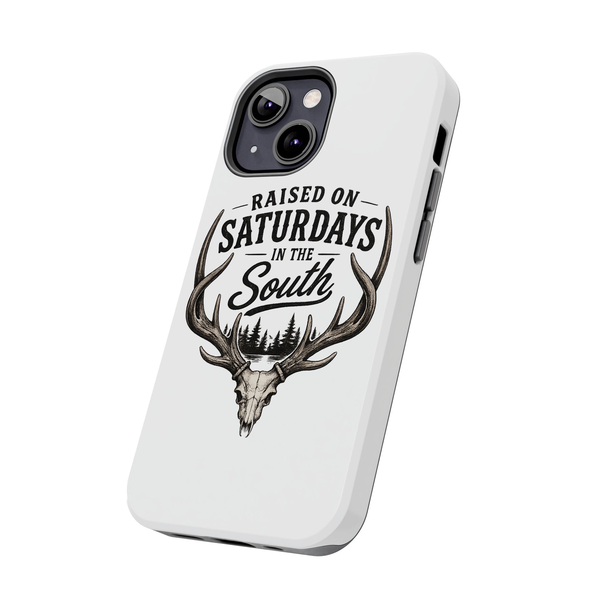 The Spreads Runs Deep In The Woods Phone Case-(white)