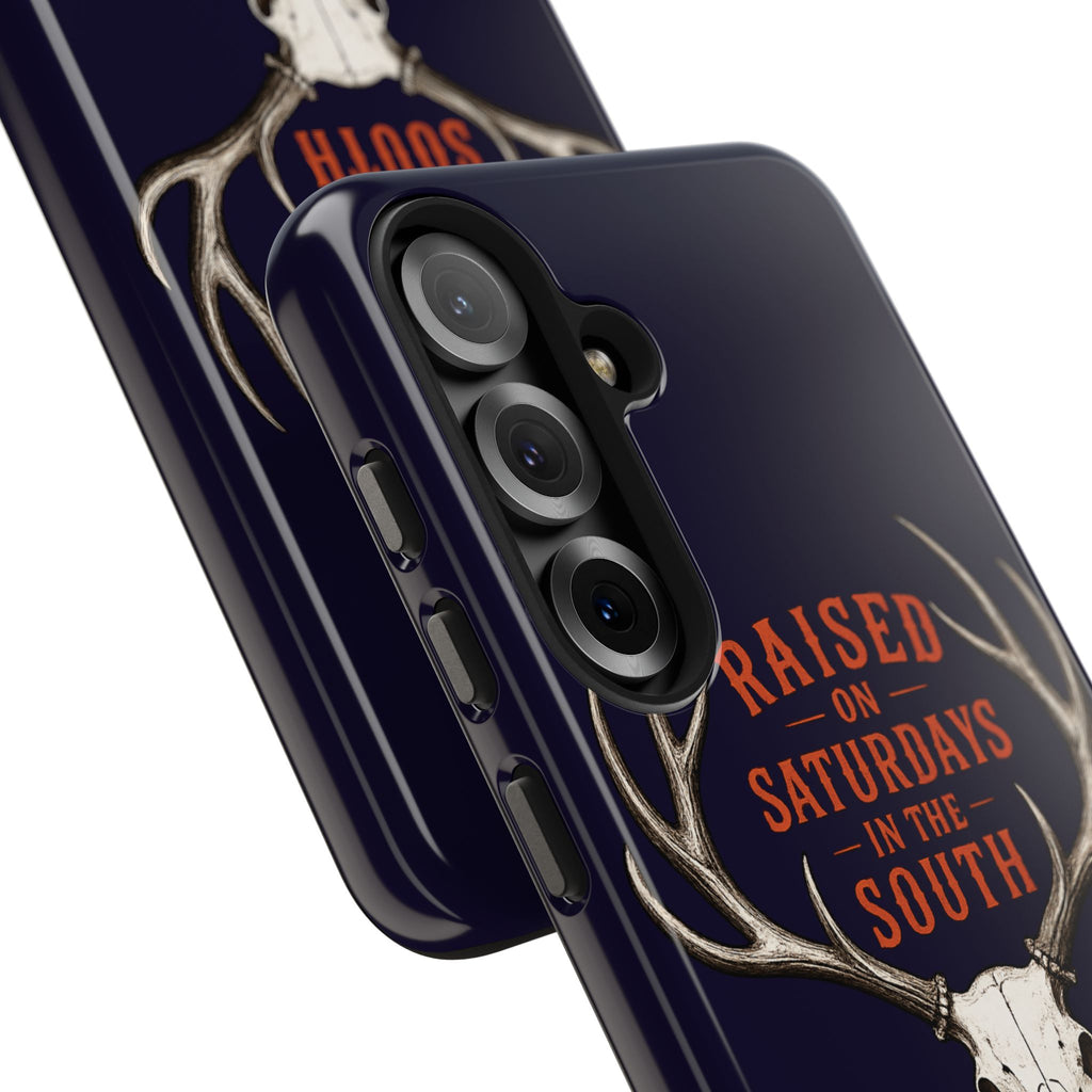 The Spreads Runs Deep In The Woods Phone Case-(blue)