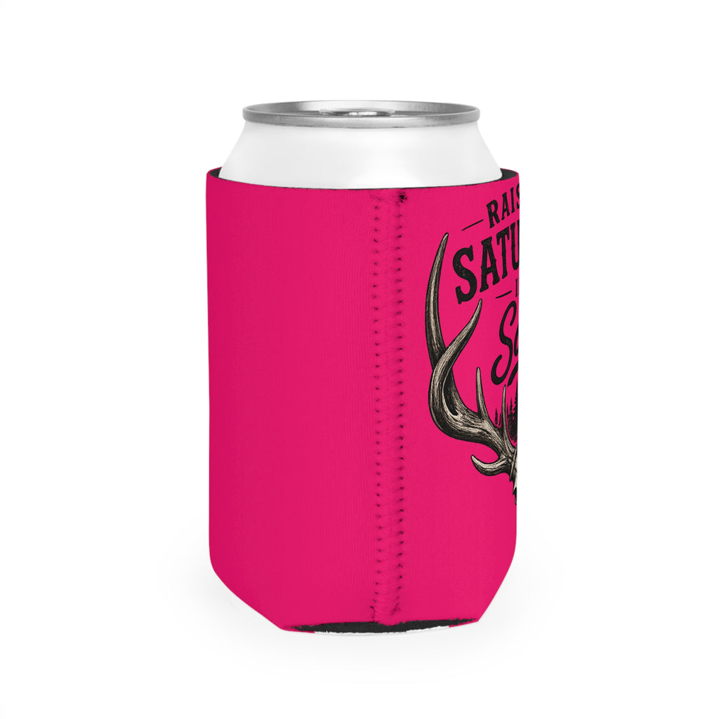 Raised On Saturdays In The South Can Cooler-The Spread Runs Deep In The Woods-(pink)
