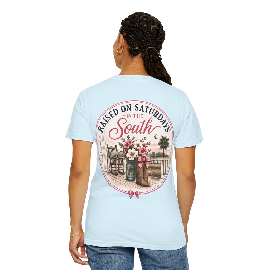 Raised On Saturdays In The South T-shirt