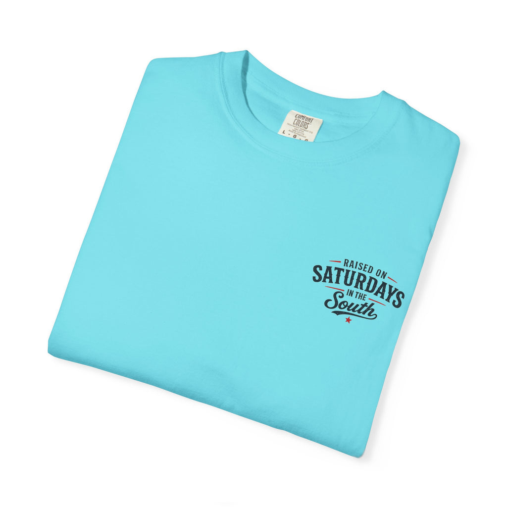 Raised On Saturdays In The South T-Shirt Boy Dad-"Daddy's Home"