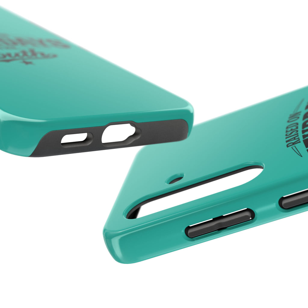 Raised On Saturdays In The South Phone Case-(blue)