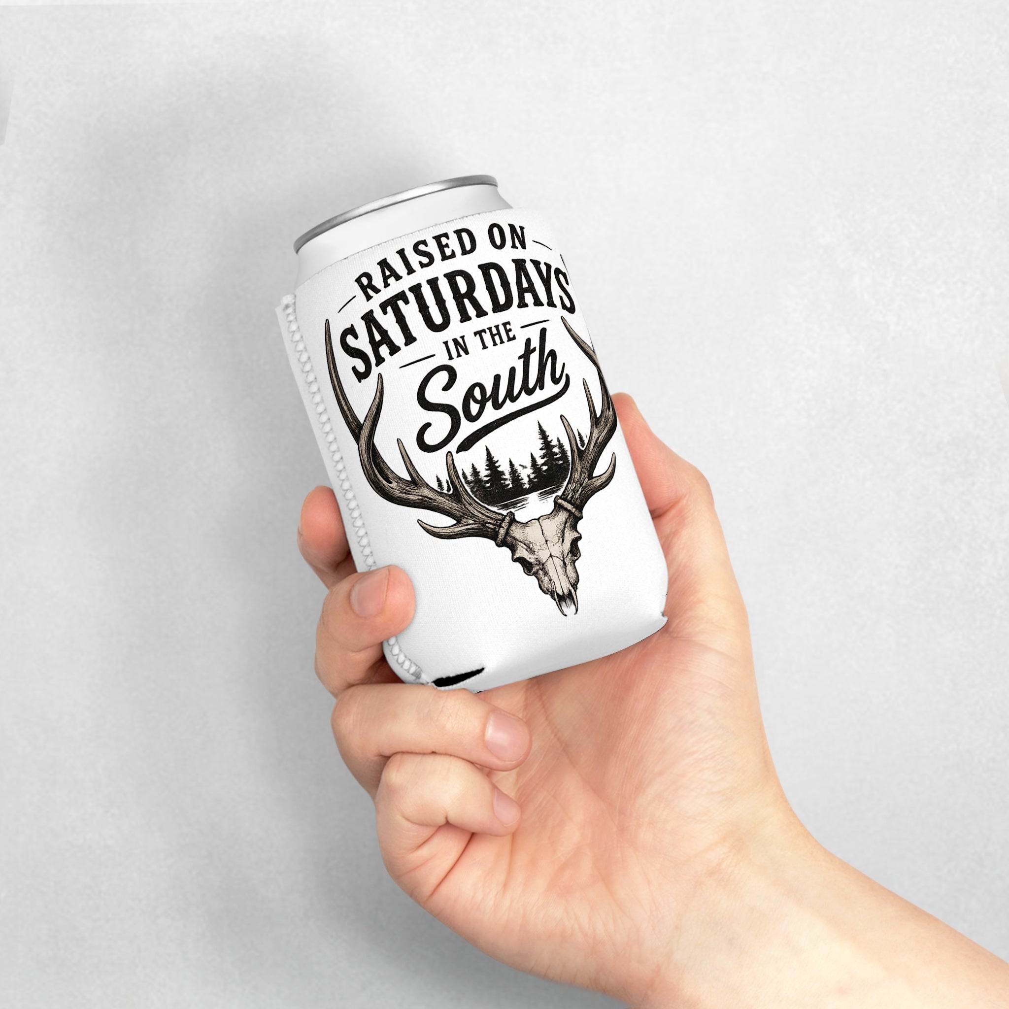 Raised on Saturdays in the South Can Cooler- The Spread Runs Deep In The Woods