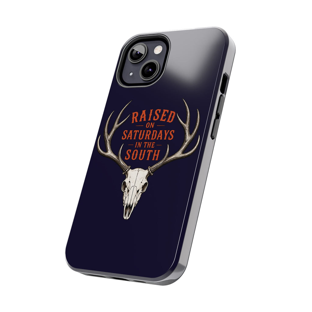 The Spreads Runs Deep In The Woods Phone Case-(blue)