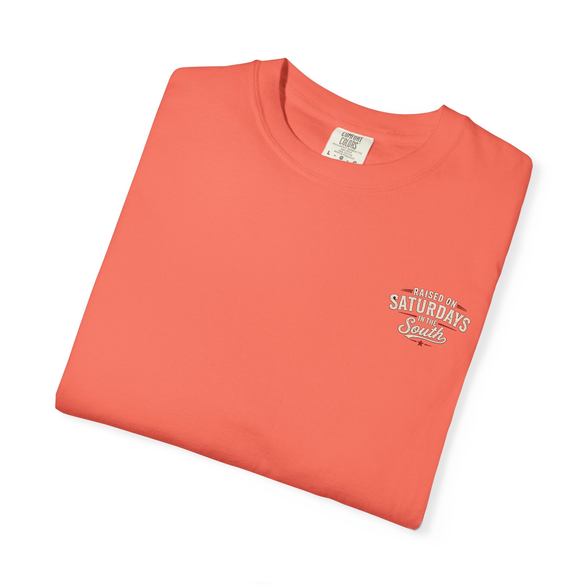 Raised On Saturdays In The South T-Shirt — Relaxing Saturday Morning In The Mountains