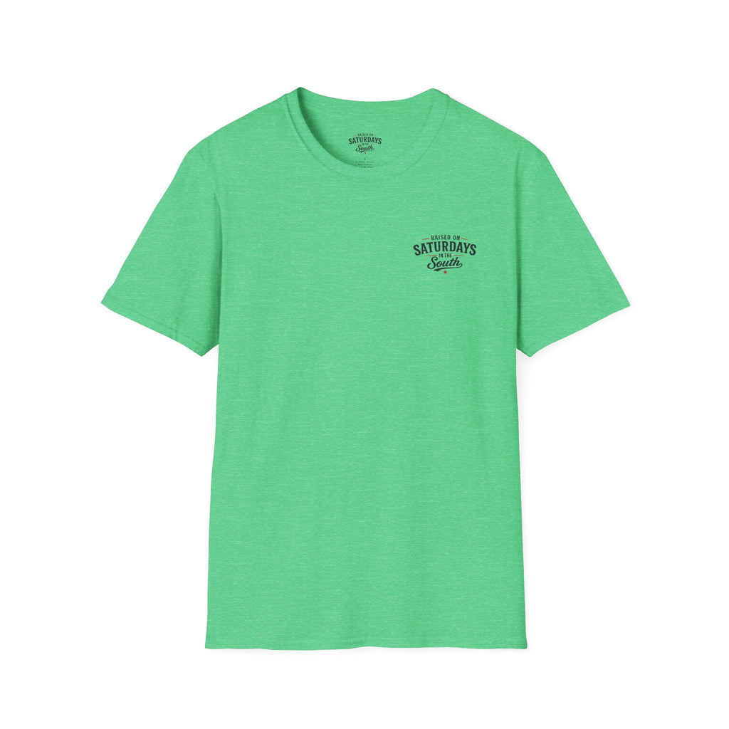 Raised On Saturdays In The South Vintage T-Shirt-Girl Dad Fishing Buddy-Father's Day Collection